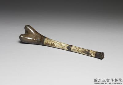 图片[3]-Human tibia trumpets with brass mounting, made in Tibet, Qing dynasty (1644-1911)-China Archive